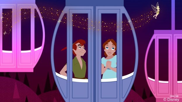 Disney Doodle: Peter Pan and Wendy