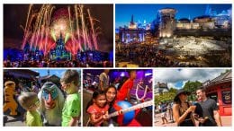 Collage of Fall events at Walt Disney World Resort