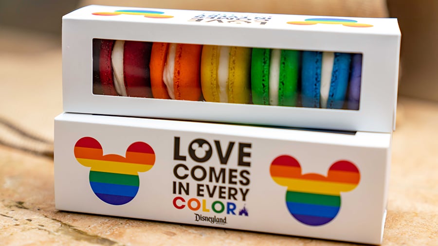 Rainbow Macaron Box