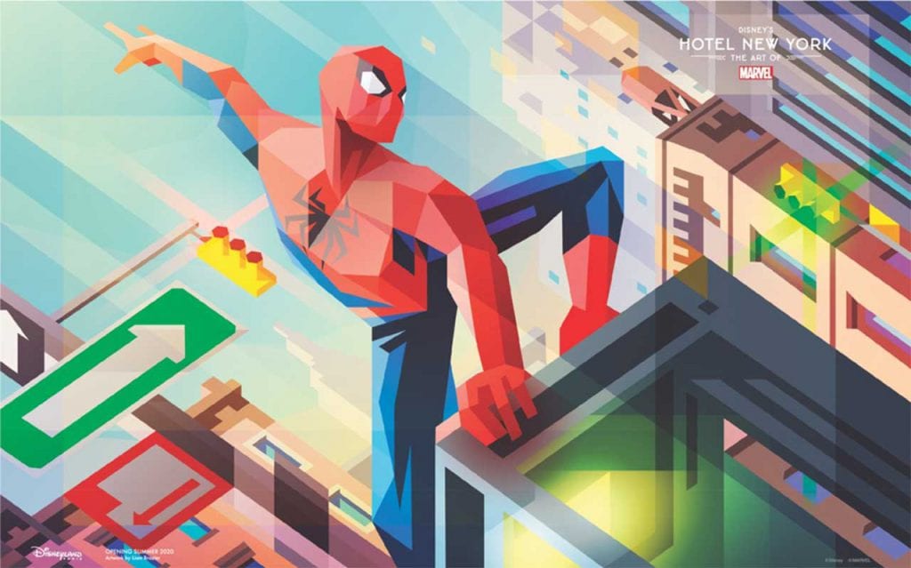 artist Liam Brazier's artwork featuring the one and only Spider-Man