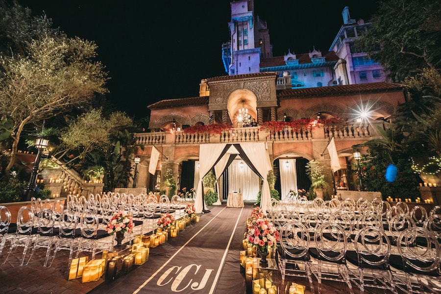 Disney Fairytale Wedding at Tower of Terror