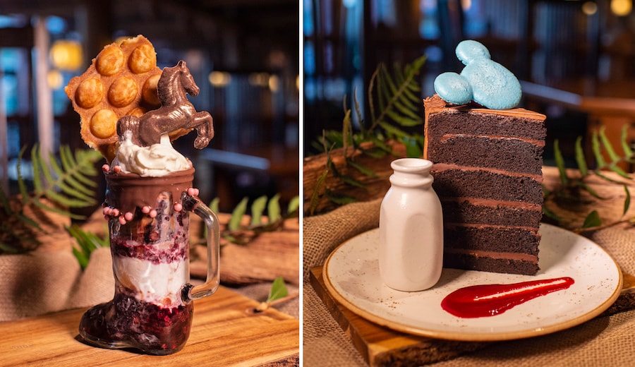 Desserts from Whispering Canyon Cafe at Disney’s Wilderness Lodge