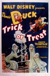 1952 Donald Duck cartoon Trick or Treat