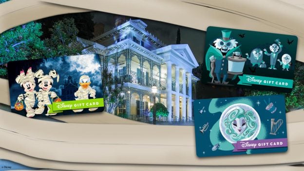 Spooky Disney Gift Card Designs Will Follow You Home!