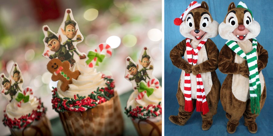 Prep and Landing Gingerbread Cupcakes at the Jingle Bell, Jingle BAM! Dessert Party at Disney’s Hollywood Studios
