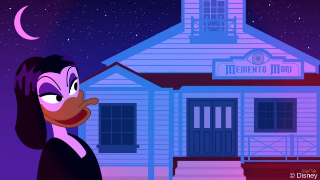 Ducktales’ Magica De Spell Seeks Out Spells at Memento Mori in this Disney Doodle