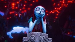 Sally at Haunted Mansion Holiday at Disneyland Park