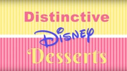 Distinctive Disney’ Desserts logo