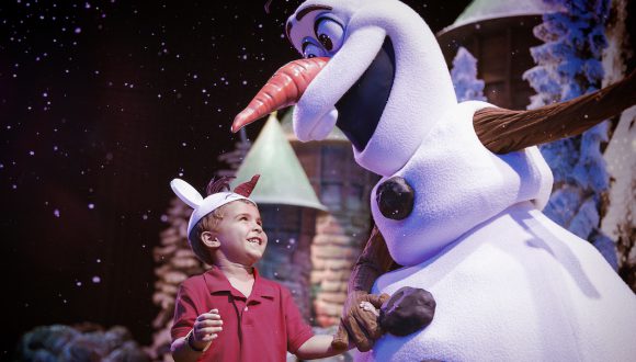 Child with Olaf