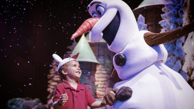 Child with Olaf