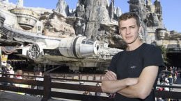 actor Hayden Christensen in Star Wars: Galaxy’s Edge