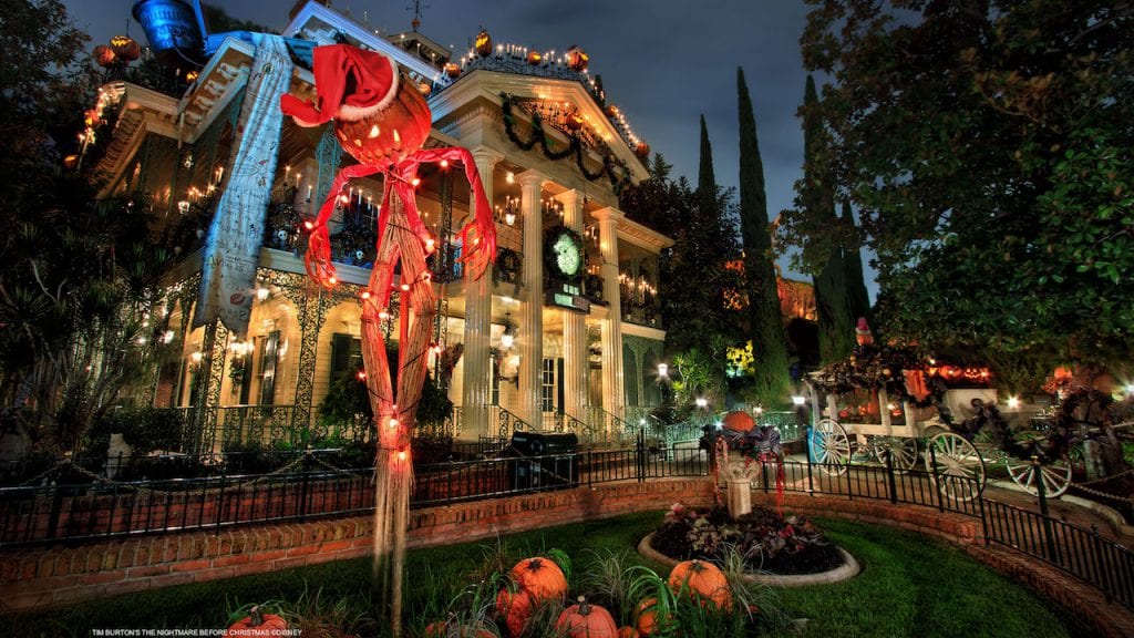 Haunted Mansion Holiday at Disneyland park