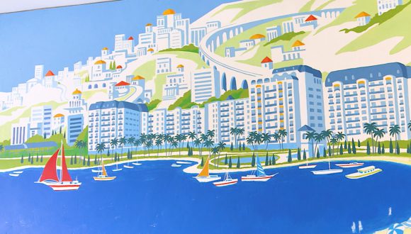 Mediterranean Mural at Disney’s Riviera Resort