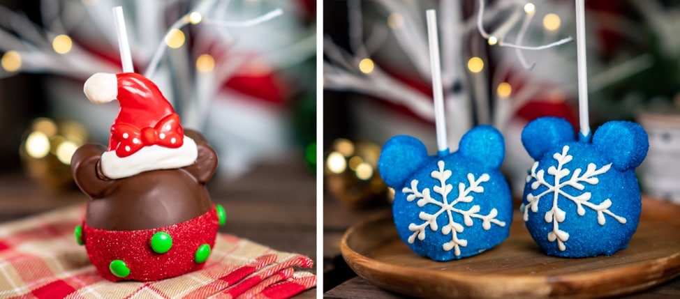 Holiday Candy Apples for 2019 Holidays at Disneyland Resort