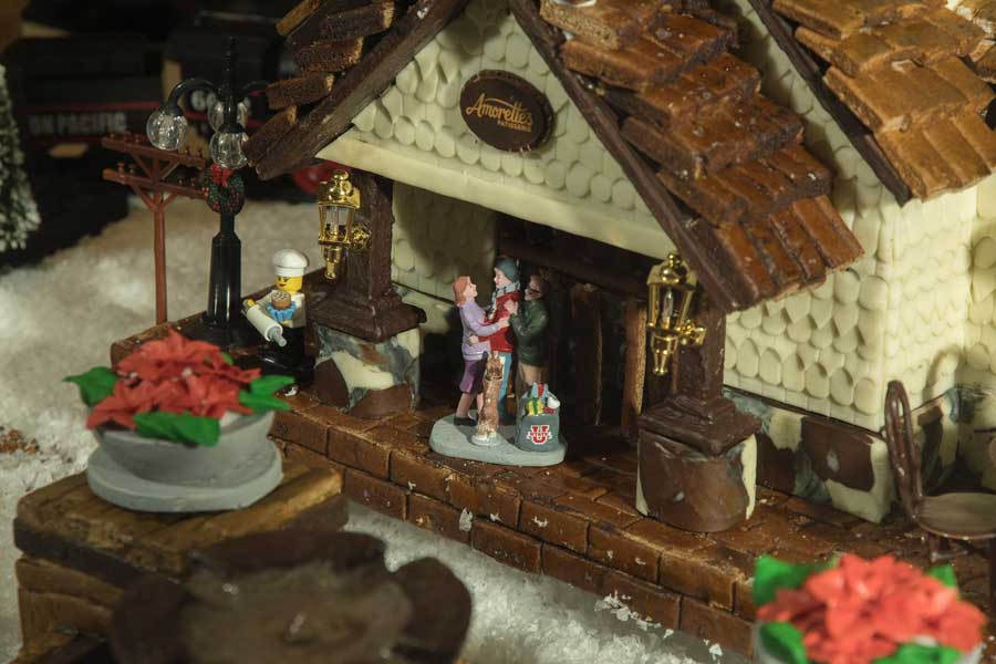 Gingerbread Display at Amorette’s Patisserie at Disney Springs