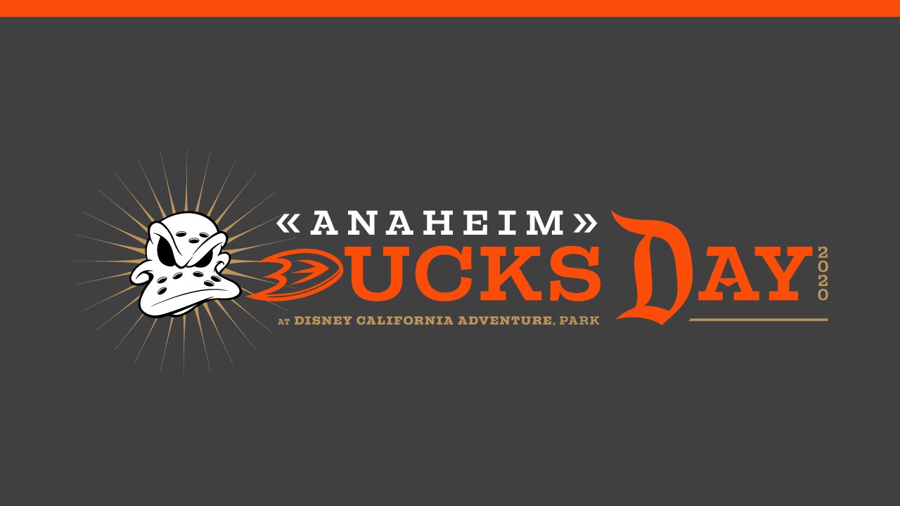 Save the Date Anaheim Ducks Day Returns Jan. 8, 2020 to Disney
