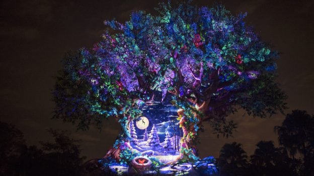 animal kingdom christmas decorations 2020 New Holiday Projections Decor More Debut At Disney S Animal Kingdom Disney Parks Blog animal kingdom christmas decorations 2020