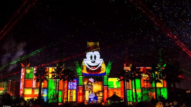 “Jingle Bell, Jingle BAM!” holiday fireworks show from Disney’s Hollywood Studios