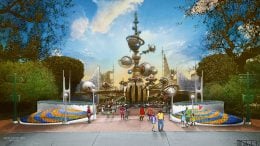 Tomorrowland Entrance Coming Soon to Disneyland Park - rendering