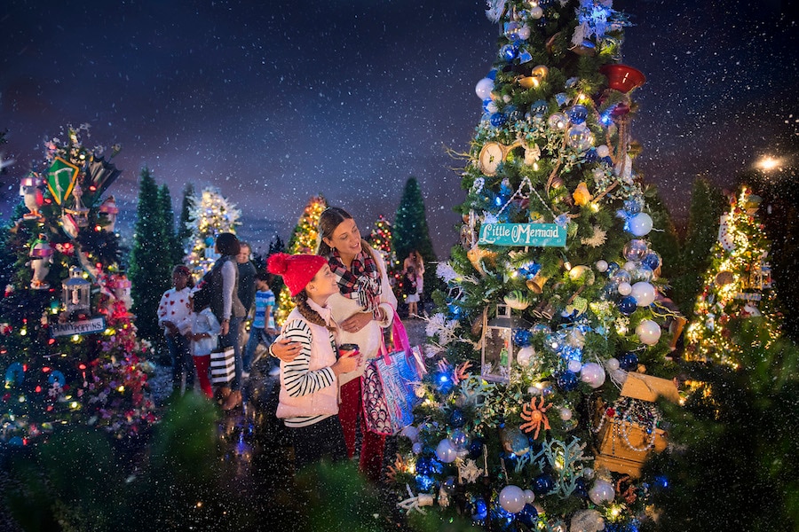 Disney Springs Christmas Tree Trail