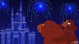 Kenai & Koda Share A Brother-Bonding Moment at Magic Kingdom Park