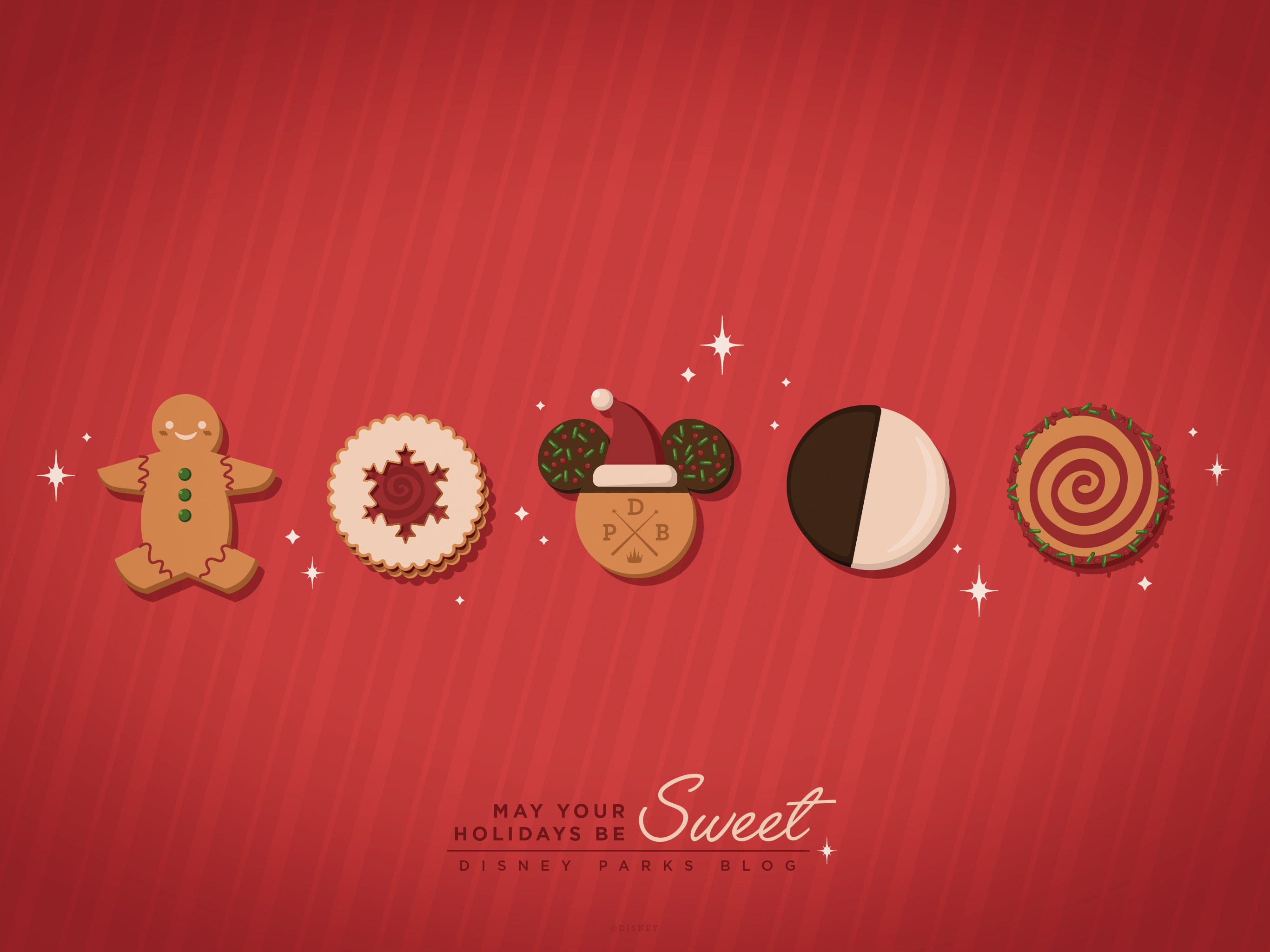 19 Christmas Cookie Wallpaper Desktop Ipad Disney Parks Blog