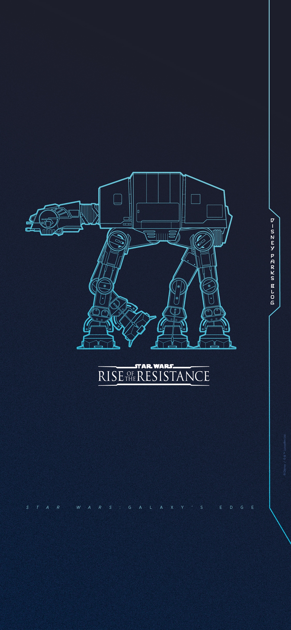 Star Wars Rise Of The Resistance Iphone Android Wallpapers Disney Parks Blog