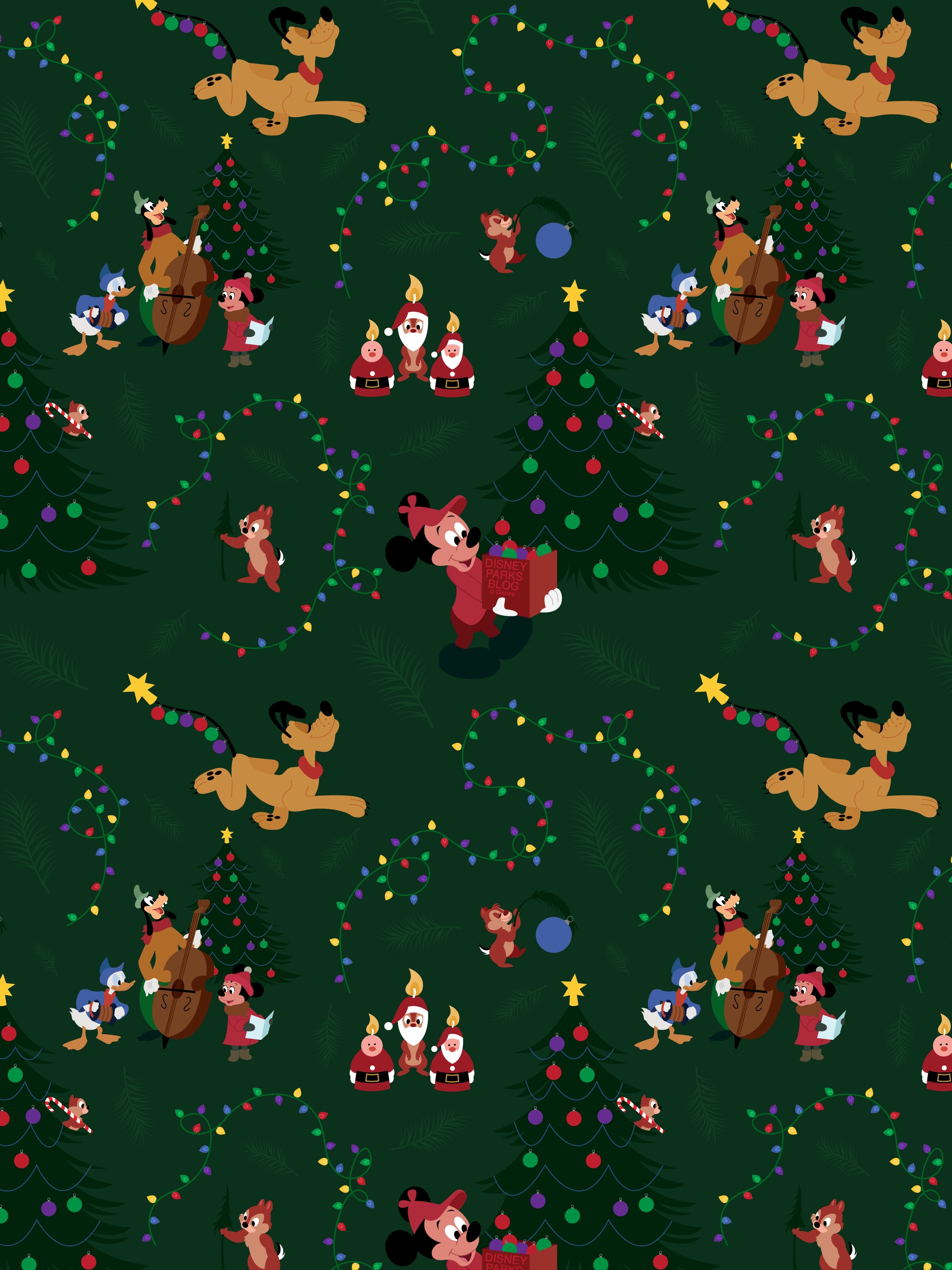 2019 Mickey Mouse & Pluto Christmas