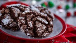 Chocolate Crinkle Cookies from Feast of the Three Kings Holiday Kitchen at the Epcot International Festival of the Holidays