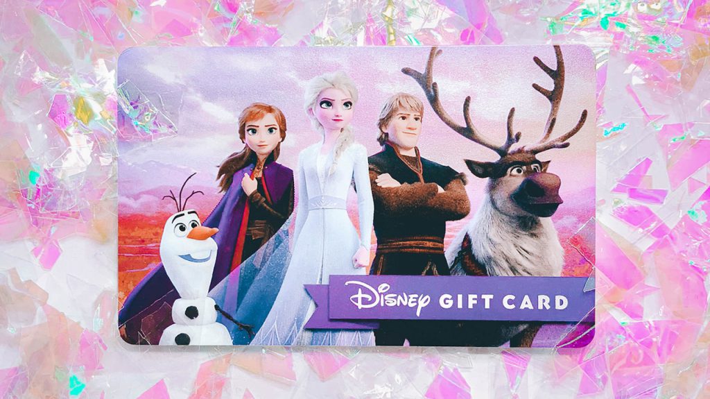 'Frozen 2'-themed Disney Gift Card