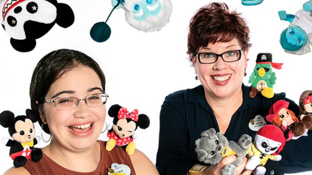 Disney Parks Wishables merchandising manager Julie Young and character artist Maria Stuckey