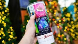 Disney Springs Christmas Tree Trail poster tumbler