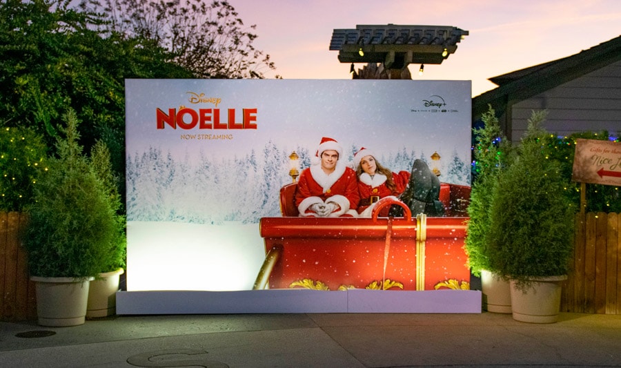 Disney+ "Noelle" photo opportunity at Disney Springs