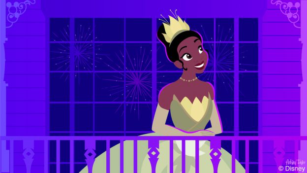 Princess Tiana Wishes on a Star at Magic Kingdom Park