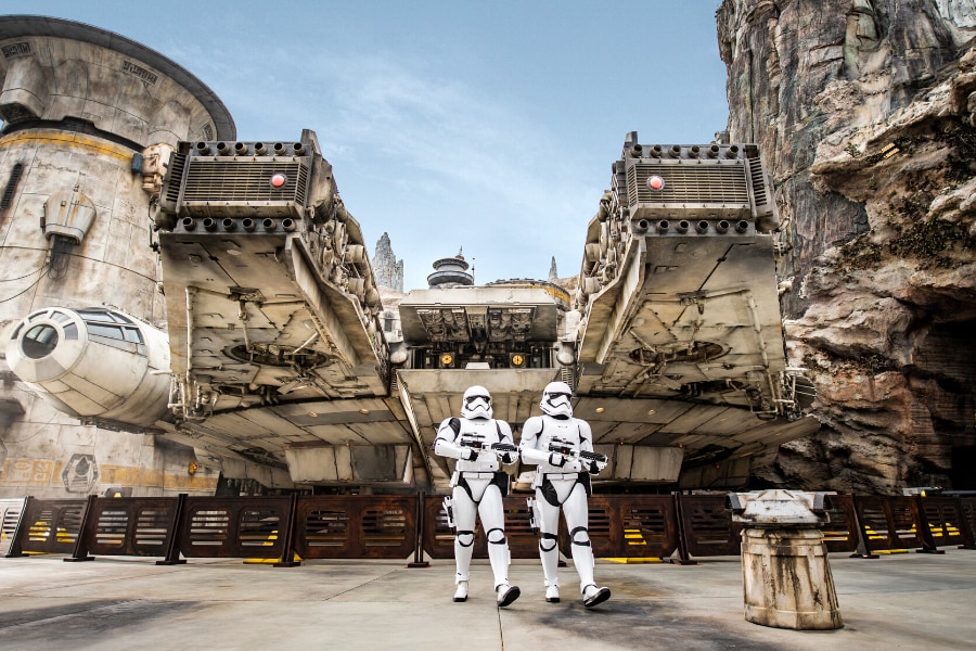 Stormtroopers in Star Wars: Galaxy's Edge