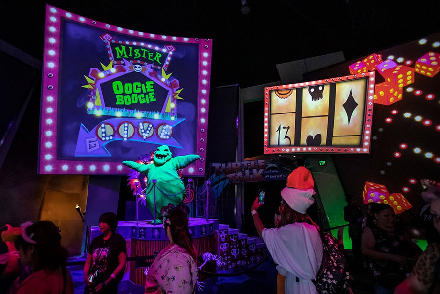 Oogie Boogie Bash – A Disney Halloween Party debuted at Disney California Adventure park
