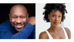 Alton Fitzgerald White and Kissy Simmons