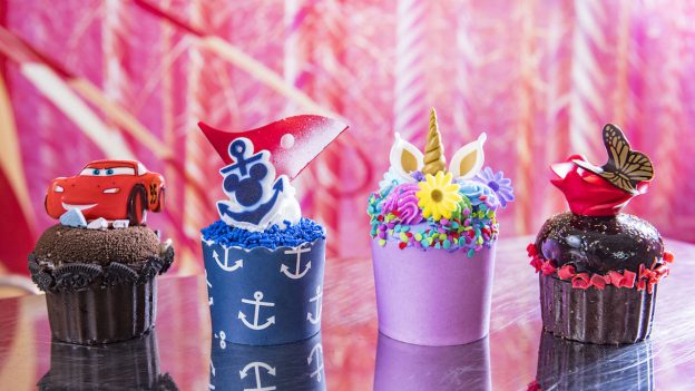 New Cupcakes on Disney Fantasy and Disney Dream