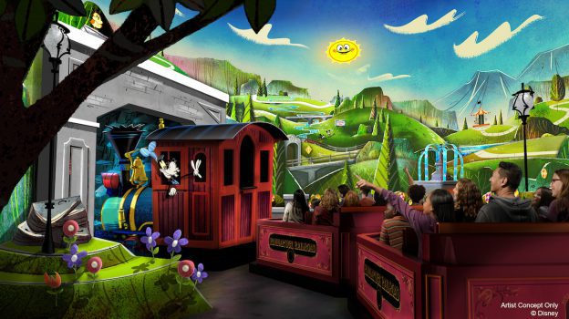 VIDEO: First Look at Mickey & Minnie’s Runaway Railway