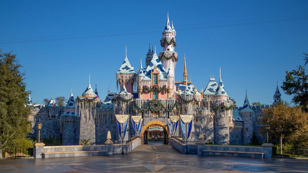 Look Closer Sleeping Beautys Winter Castle At Disneyland Park Disney Parks Blog