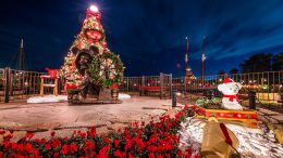 Duffy the Disney Bear-inspired tree at Tokyo Disney Resort