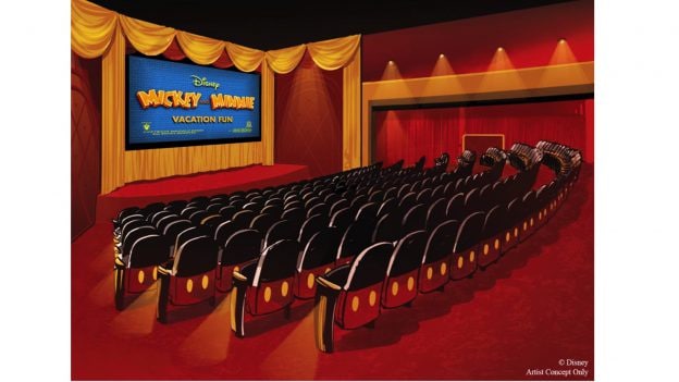 Rendering of Mickey Shorts Theater coming to Disney's Hollywood Studios