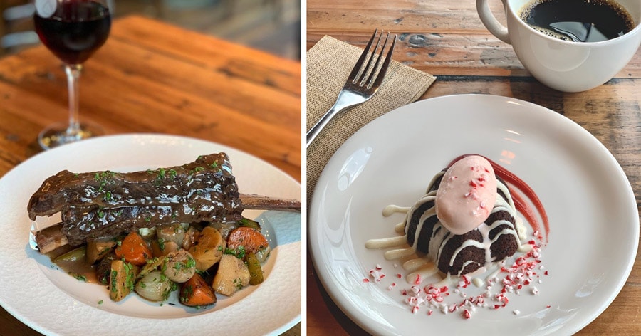 Christmas Day Offerings from Wine Bar George at Disney Springs