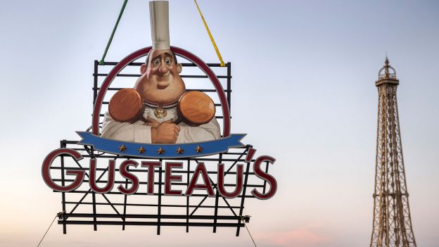 Sign for Gusteau’s Restaurant