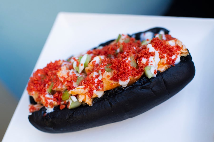 Hades Hot Dog from Casey’s Corner for Disney Villains After Hours 2020 at Magic Kingdom Park