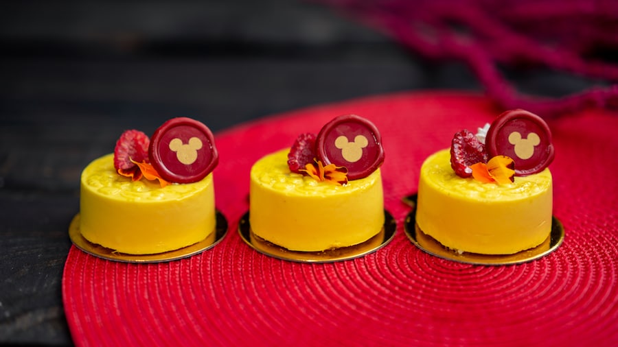 Mango Mousse from Paradise Garden Grill for Lunar New Year 2020 at Disney California Adventure Park