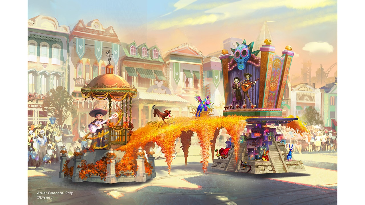 Behind the Scenes at Disneyland Paris' Brand-New Holiday Parade
