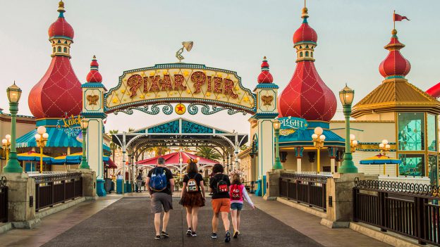 Pixar Pier at Disney California Adventure park