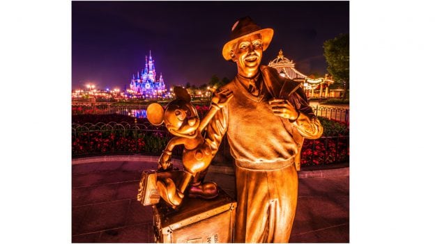 Storytellers Statue at Shanghai Disneyland