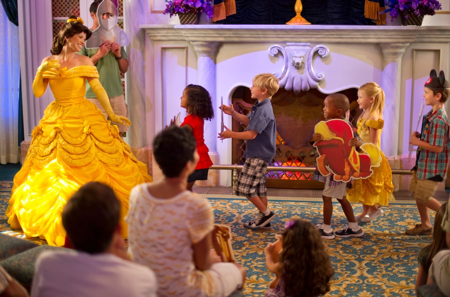 New Fantasyland Guests Enjoy 'A Tale as Old as Time' at Enchanted Tales with Belle